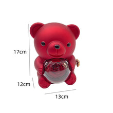 Load image into Gallery viewer, GiftedBloom™ - Teddy Bear with Preserved Rose and Necklace
